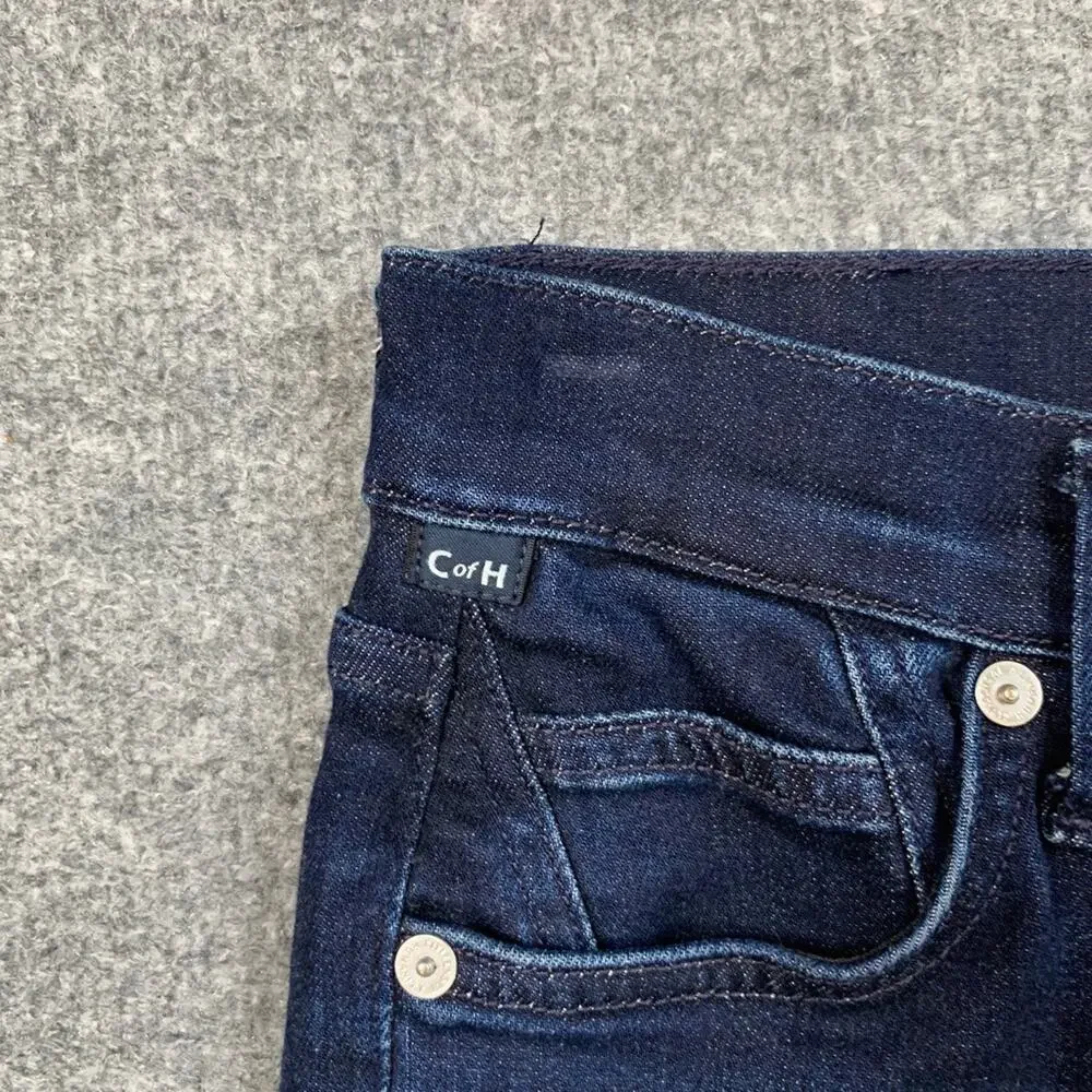 Citizens Of Humanity Jeans Womens 25 Blue Rocket‎ Ankle Super Skinny Mid Rise